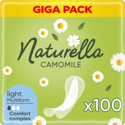 Ежедневные прокладки Naturella Сamomile Light Multiform 100 шт. (8001090603760)