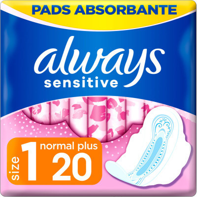 Гігієнічні прокладки Always Ultra Sensitive Normal розмір 1 20 шт. (4015400213932)