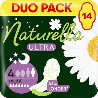 Гигиенические прокладки Naturella Ultra Night (Размер 4) 14 шт. (8001090585394)