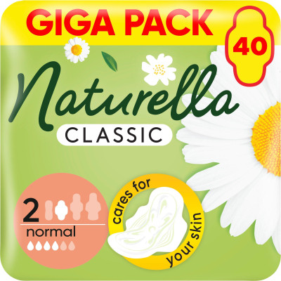 Гігієнічні прокладки Naturella Classic Normal (Розмір 2) 40 шт. (8006540970102)