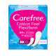Щоденні прокладки Carefree Cotton Feel Flexiform Без аромату 56 шт. (3574661482194)