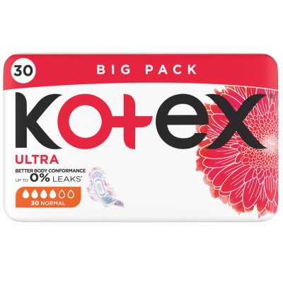 Гигиенические прокладки Kotex Ultra Normal 30 шт. (5029053569093)