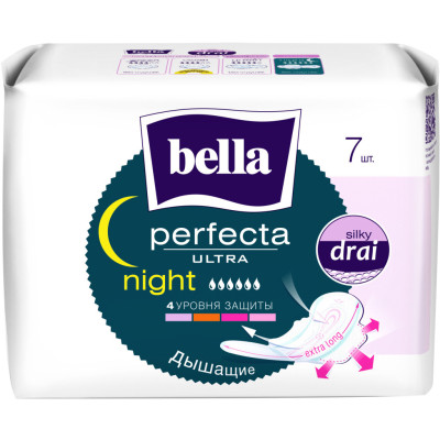 Гигиенические прокладки Bella Perfecta Ultra Night 7 шт. (5900516306090)