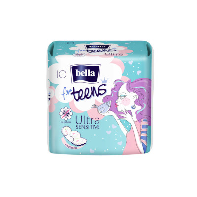 Гігієнічні прокладки Bella For Teens Ultra Sensitive 10 шт. (5900516302344)