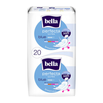 Гигиенические прокладки Bella Perfecta Blue Soft Ultra 20 шт. (5900516305888/5900516305253)
