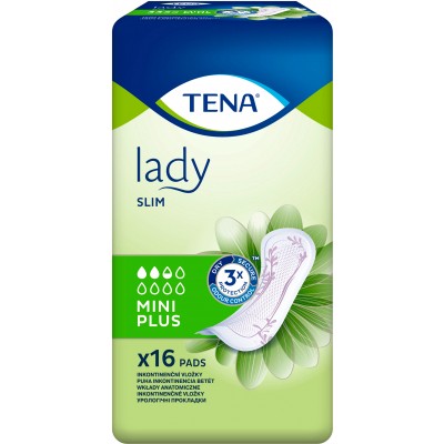 Урологические прокладки Tena Lady Slim Mini Plus 16 шт. (7322540852868)