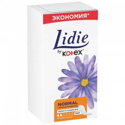 Ежедневные прокладки Lidie Deo Normal 50 шт. (5029053540214)