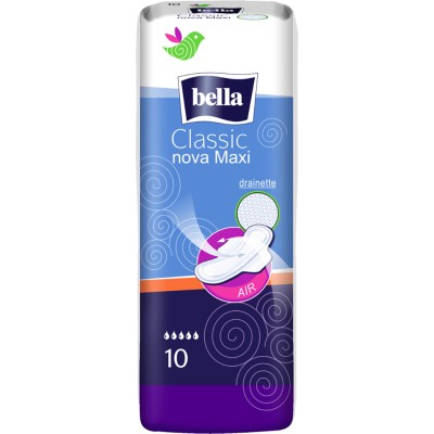 Гигиенические прокладки Bella Classic Nova Maxi 10 шт. (5900516300920)