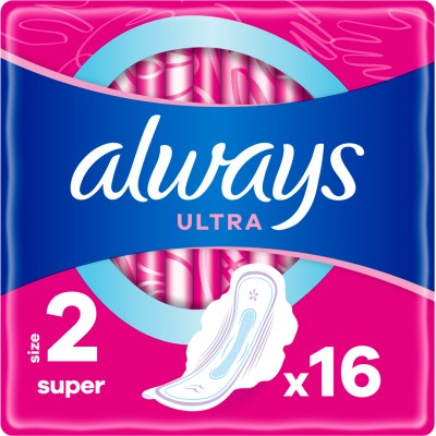 Гигиенические прокладки Always Ultra Super (Размер 2) 16 шт. (4015400006756)