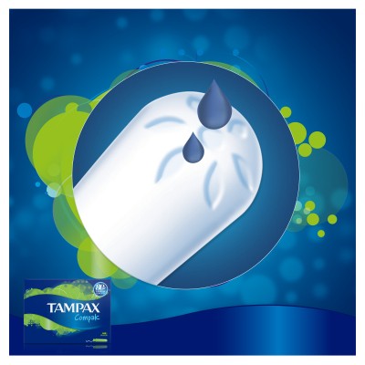 Тампони Tampax Compak Super с апликатором 16 шт (4015400219712)