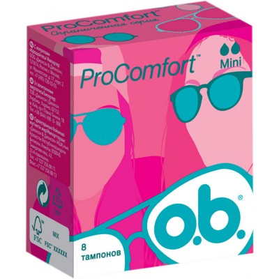 Тампоны o.b. ProComfort Mini 8 шт. (3574660142303)