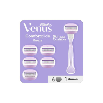 Бритва Gillette Venus ComfortGlide Breeze з 6 змінними картриджами (8006540854860)