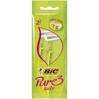 Бритва Bic Pure 3 Lady 2 шт. (3086123221642)