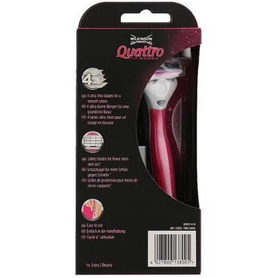 Бритва Wilkinson Sword Quattro For Women (4027800138005)