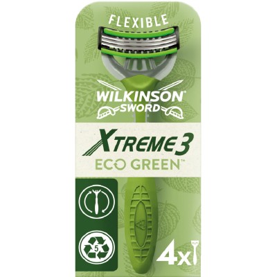 Бритва Wilkinson Sword Xtreme3 Eco Green 4 шт. (4027800175000)