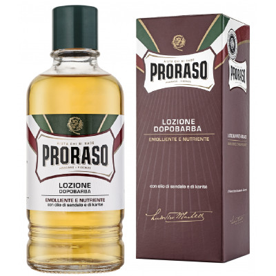 Лосьон после бритья Proraso с Маслом Ши и Сандаловым маслом 400 мл (8004395006724/8004395006779)