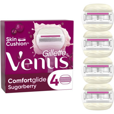 Змінні касети Gillette Venus Comfortglide Sugarberry Plus Olay 4 шт. (8700216122849)