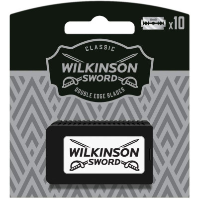 Сменные кассеты Wilkinson Sword Classic Vintage (классические лезвия) 10 шт. (4027800511501)