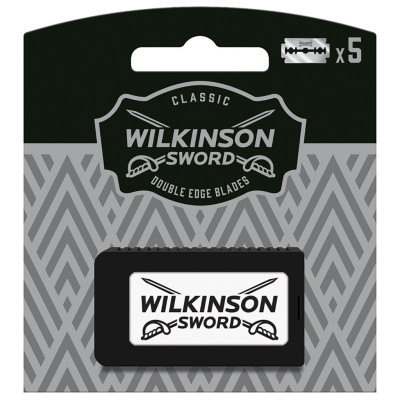 Сменные кассеты Wilkinson Sword Classic Vintage (классические лезвия) 5 шт. (4027800511204)
