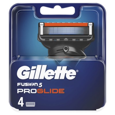 Сменные кассеты Gillette Fusion ProGlide 4 шт (7702018085514)