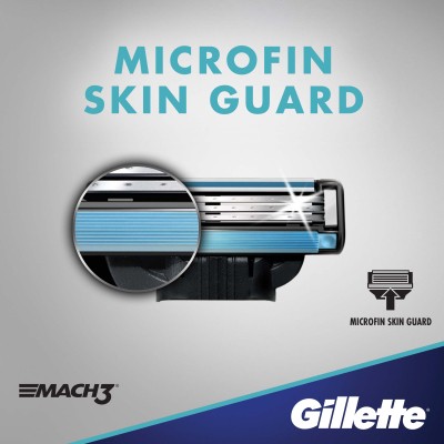 Змінні касети Gillette Mach3 8 шт. (3014260243548/3014260239640)
