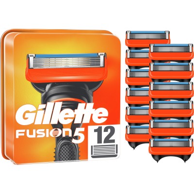 Сменные кассеты Gillette Fusion5 12 шт. (7702018441075)