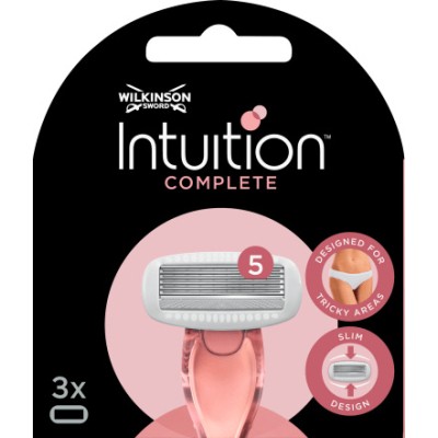 Змінні касети Wilkinson Sword Intuition Complete 5 3 шт. (4027800006304)