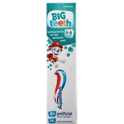 Детская зубная паста Aquafresh Мої великі зубки (6-8 років) 50 мл (5054563204226)