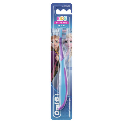 Дитяча зубна щітка Oral-B Kids 3+ Cars/Frozen Екстра м'яка 1 шт. (5010622010795)