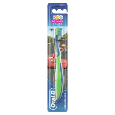 Дитяча зубна щітка Oral-B Kids 3+ Cars/Frozen Екстра м'яка 1 шт. (5010622010795)
