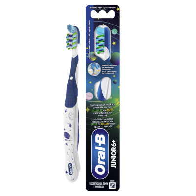 Детская зубная щетка Oral-B Junior 6-12 років М'якої жорсткості 1 шт (8700216749466)