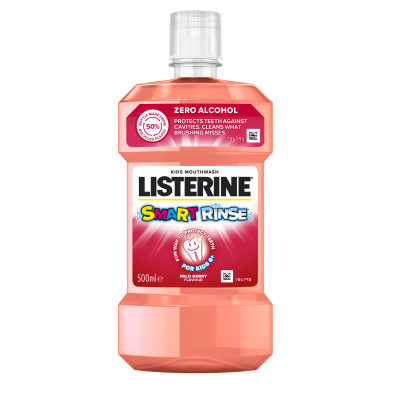 Ополаскиватель для полости рта Listerine Smart Rinse Ягодная свежесть 500 мл (3574661787190)