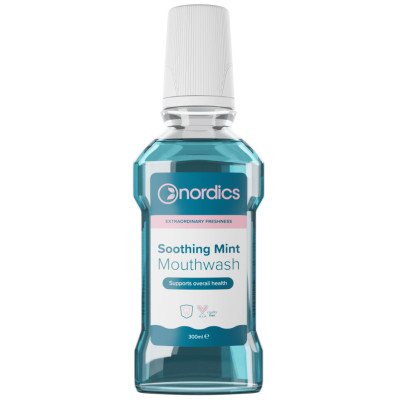 Ополаскиватель для полости рта Nordics Soothing Mint Освежающий 300 мл (3800500324562)