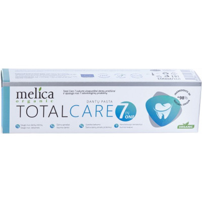 Зубная паста Melica Organic Total 7 Комплексный уход 100 мл (4770416003594)