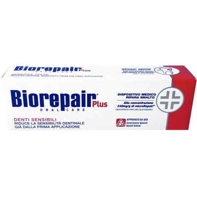 Зубная паста Biorepair Plus Профессиональное избавление чувствительности 75 мл (8017331052648)