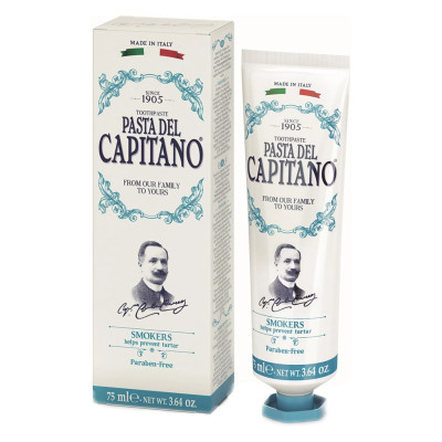 Зубная паста Pasta del Capitano Для курильщиков 75 мл (8002140337000)