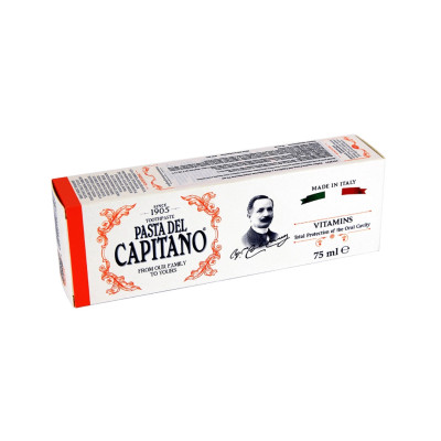 Зубная паста Pasta del Capitano С витаминами А, С, Е 75 мл (8002140137303)