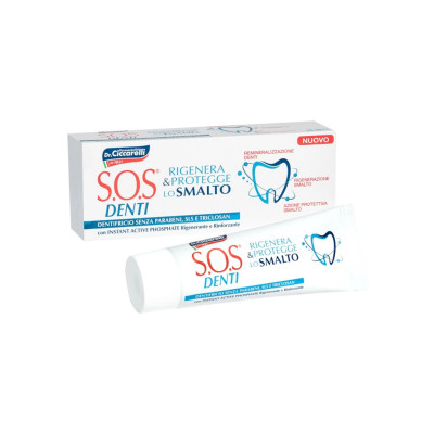 Зубная паста Dr. Ciccarelli S.O.S Denti Enamel Repair Восстановление и укрепление зубной эмали 75 мл (8002140041105)