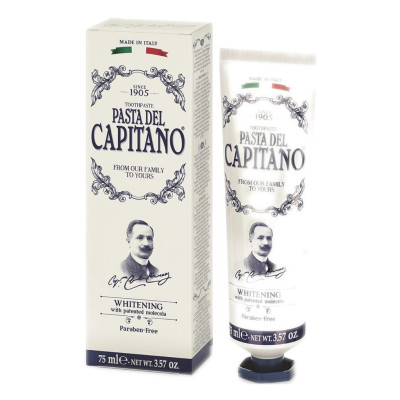 Зубна паста Pasta del Capitano Відбілювальна 75 мл (8002140137204)