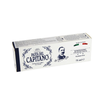 Зубна паста Pasta del Capitano Відбілювальна 75 мл (8002140137204)