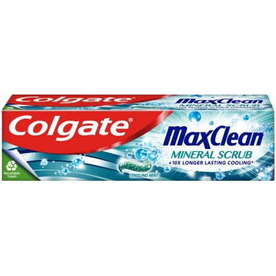 Зубная паста Colgate Max Clean Gentle Mineral Scrub Бережная очистка 75 мл (8718951327085)