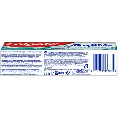 Зубная паста Colgate Макс Блеск Кристальная мята 75 мл (8718951313835)