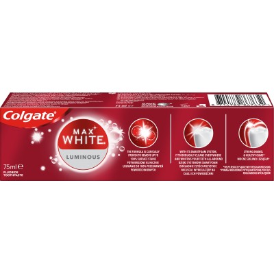 Зубная паста Colgate Max White Luminous 75 мл (8714789867632)