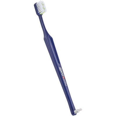 Зубная щетка Paro Swiss Ortho Brush Ортодонтическая с монопучковой насадкой Мягкая Синяя (7.747/1)