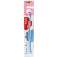 Зубная щетка Nordics Single Tuft Soft Blue Монопучковая (3800501908037)