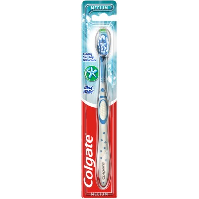 Зубная щетка Colgate Max White отбеливающая средней жесткости (8714789417066)