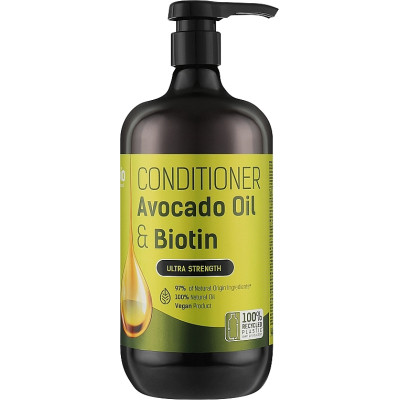 Кондиціонер для волосся Bio Naturell Avocado Oil & Biotin Ультрасила 946 мл (8588006041514)