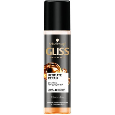 Кондиционер для волос Gliss экспресс Ultimate Repair 200 мл (4015000941334)