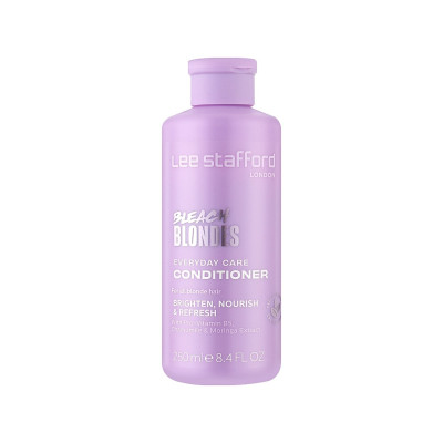 Кондиционер для волос Lee Stafford Bleach Blondes Everyday Care Conditioner Ежедневный для осветленных волос 250 мл (5060282705678)