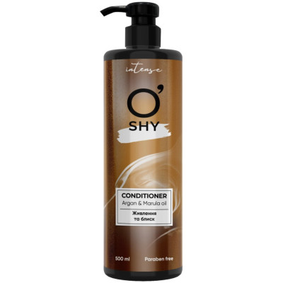 Кондиционер для волос O'Shy Intense Argan & Marula Oil Питание и блеск 500 мл (4820263232927)